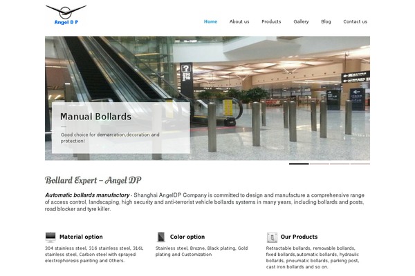 Goodspace theme site design template sample