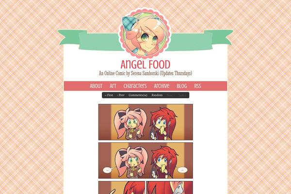 Buttercream theme site design template sample