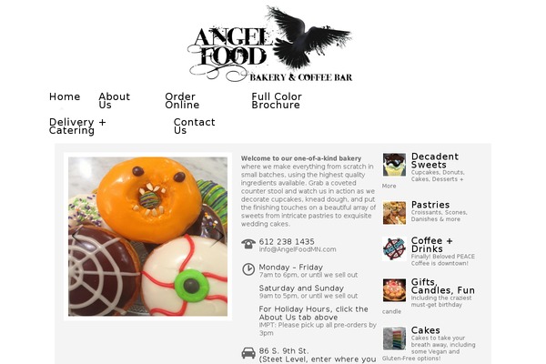 angelfoodmn.com site used Cafe-elements