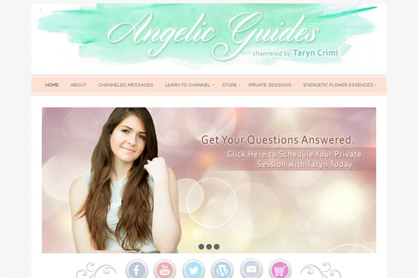 Geraldine theme site design template sample