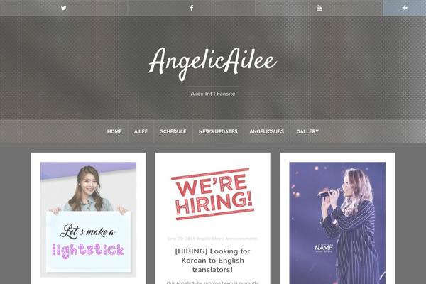 Oria theme site design template sample