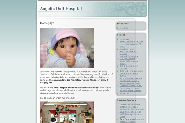 Ocadia theme site design template sample