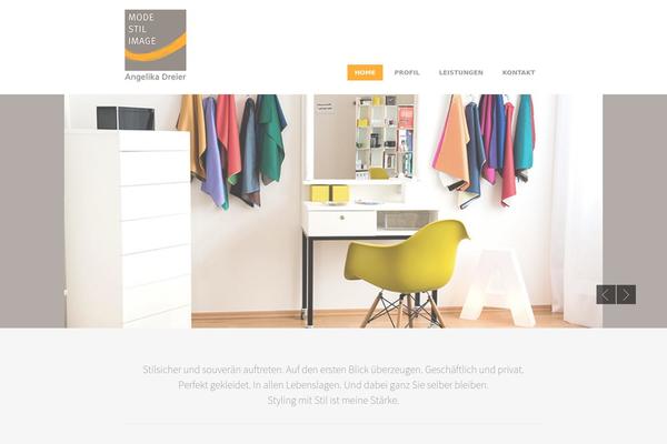 Everest theme site design template sample