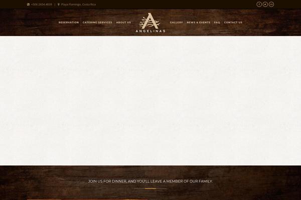 Bakery-child theme site design template sample