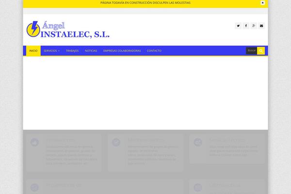 Site using Social Stickers plugin