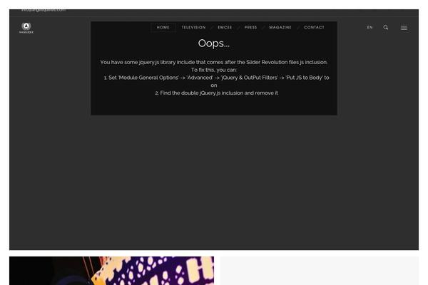 Ronneby theme site design template sample