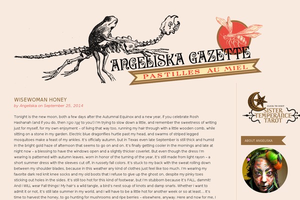 Modernist theme site design template sample