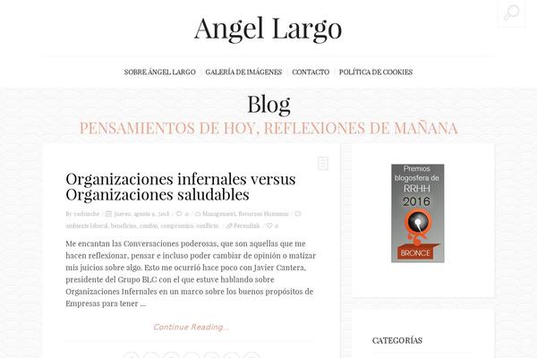 BuzzBlog theme site design template sample