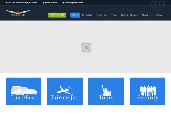 The7 theme site design template sample