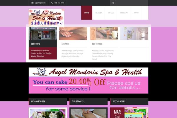 Fit Wp theme site design template sample