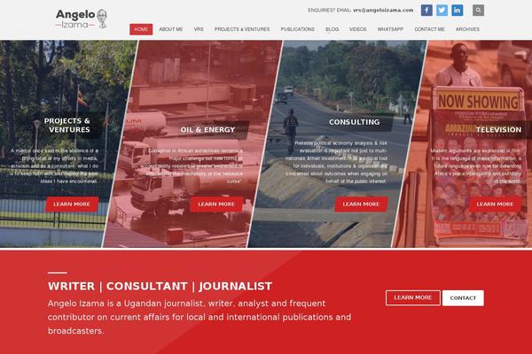 Kallyas theme site design template sample