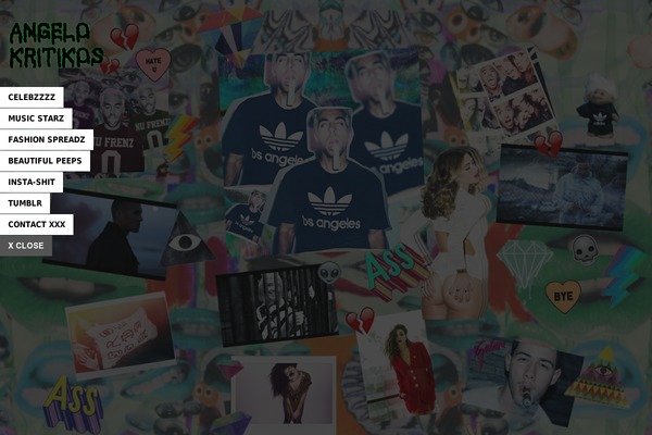 Keres theme site design template sample
