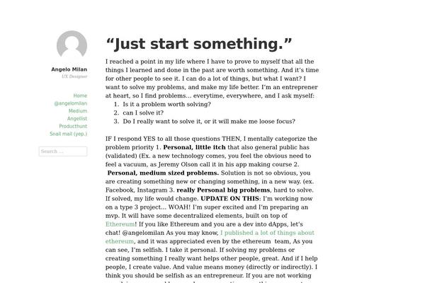 Independent Publisher theme site design template sample