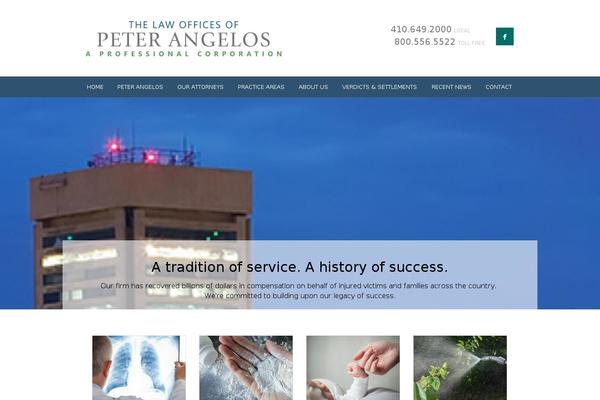 angeloslaw.com site used Zestsms-child-theme