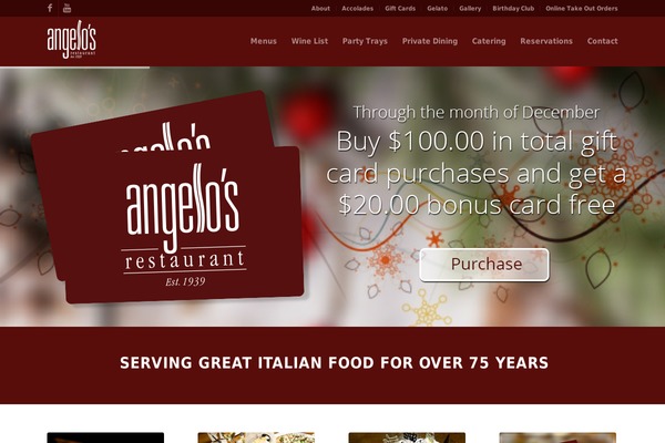 Site using Easy-restaurant-menu-manager plugin