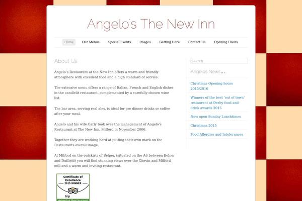 Forever theme site design template sample