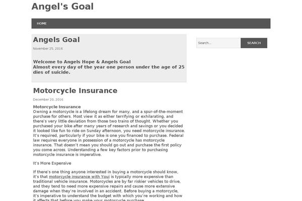 angelsgoal.org.au site used Minimize