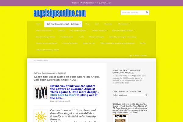 Wootique theme site design template sample