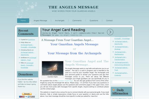 angelsmessage.com site used Angelsmessage2