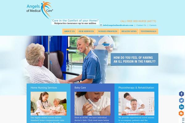 MediCenter theme site design template sample