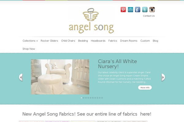 Boutique theme site design template sample