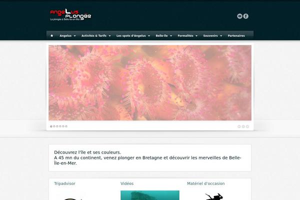 Breakout theme site design template sample