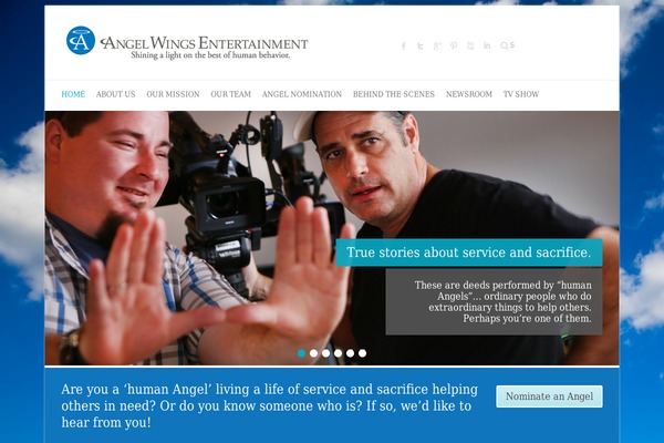Attitude theme site design template sample