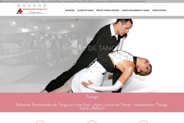 Ares theme site design template sample