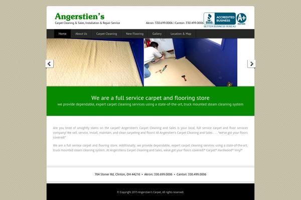 Chameleon theme site design template sample