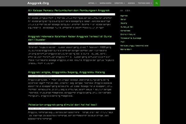 anggrek.org site used Anggrek