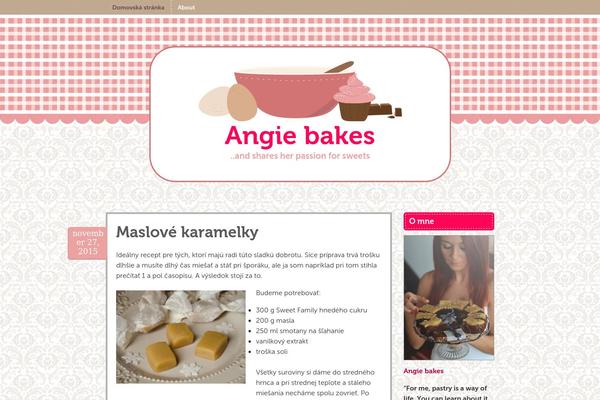 Notebook theme site design template sample