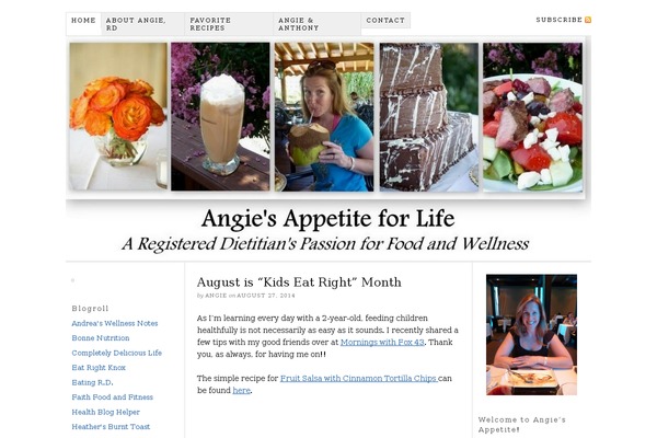 angiesappetite.com site used Thesis 1.8