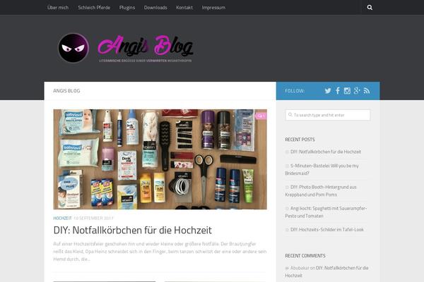 Site using Hyphenator plugin