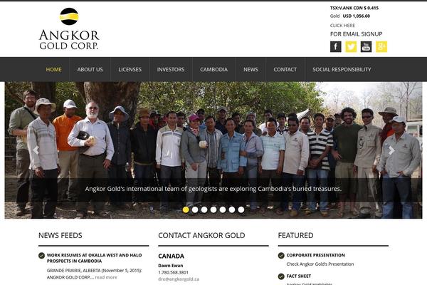 angkorgold.ca site used Goldcompany
