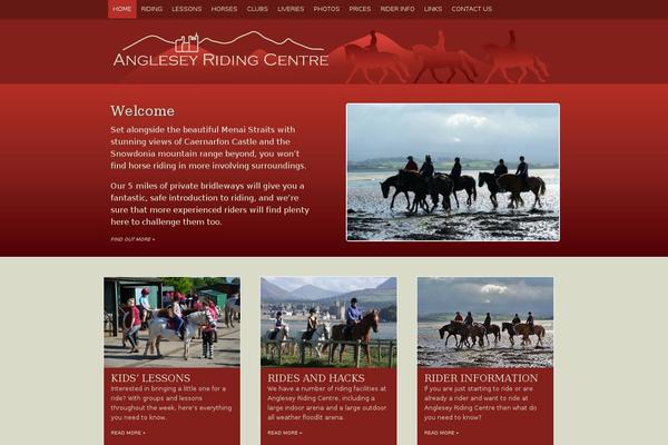 Arc theme site design template sample