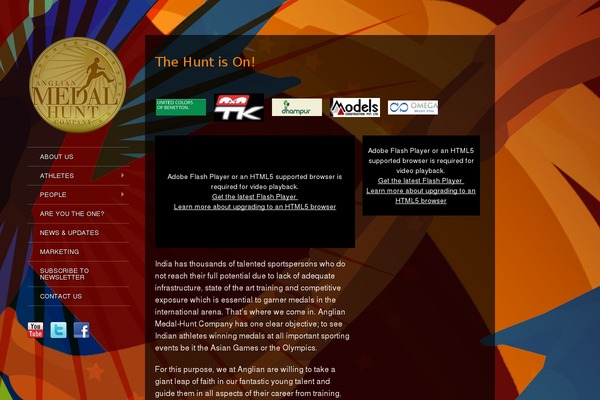 Widescreen theme site design template sample
