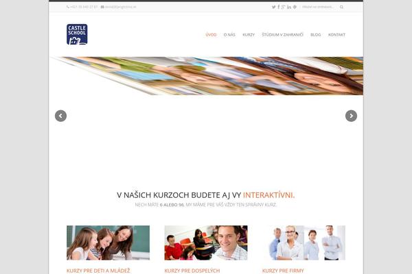 Invicta theme site design template sample