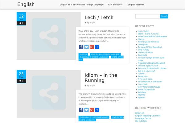GeneratePress theme site design template sample