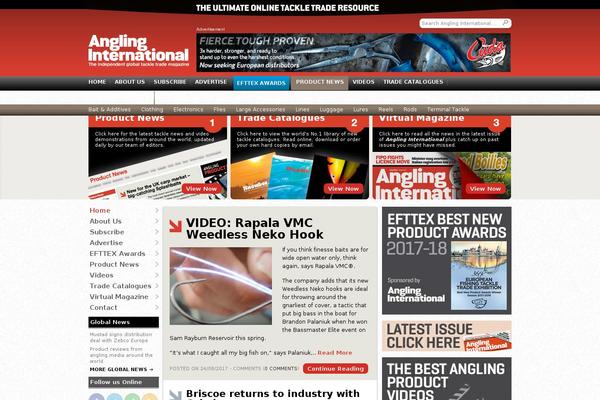 angling WordPress theme, websites list used angling theme angling theme websites examples