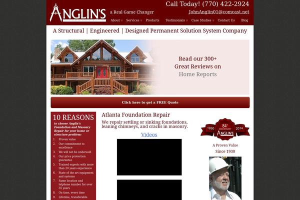 anglinsfoundationrepairs.com site used Startex