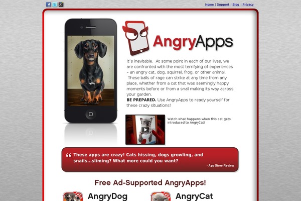 angryapps.net site used Aa