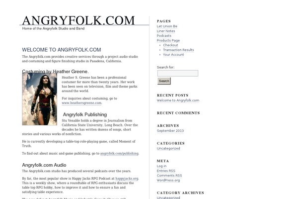 blog.txt theme site design template sample