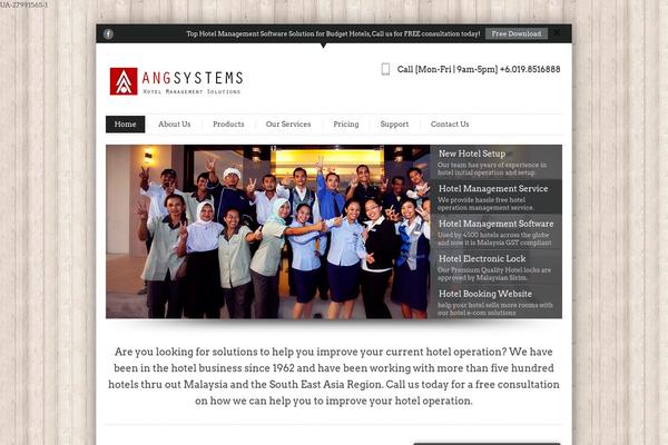 InfoWay theme site design template sample