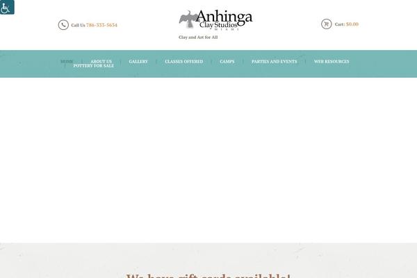 anhingaclaystudios.com site used Jeremys-pottery
