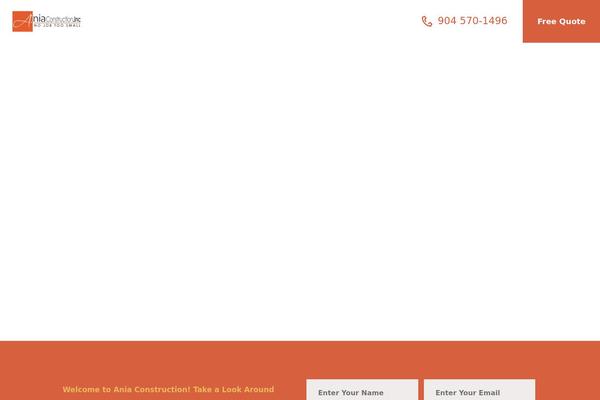 HomeRoofer theme site design template sample