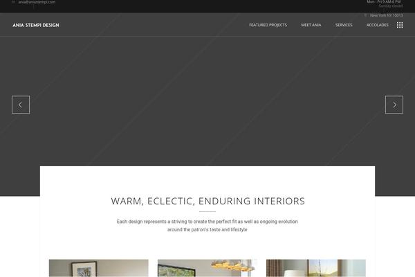 Allston theme site design template sample