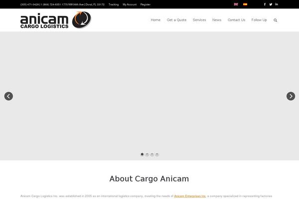 Site using Round Social Media Buttons plugin