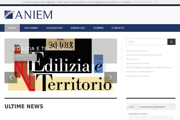 PRESSO theme site design template sample