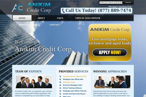 Acc theme site design template sample