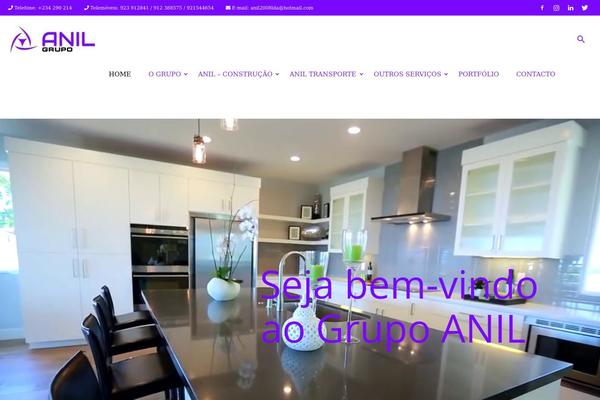 Newspaper theme site design template sample